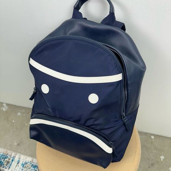 Tory Sport Accessories Navy Grumps Backpack - Picture 12 of 16
